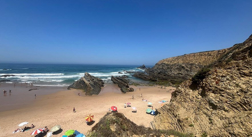 Beach Alteirinhos, Portugal, Portugal